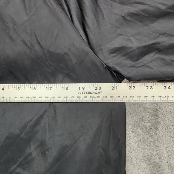 Under Armour Jacket Womens M Black Loose Fit Storm Full Zip High Low Split Hem - Picture 10 of 12